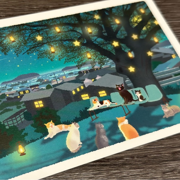 Kittens Travel Life in Japan Postacard Set ❘ Postal (12 sheets of 12 patterns) - Picture 15 of 16